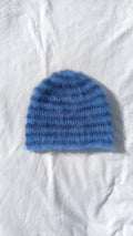 Tuque mohair lignée