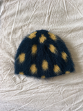 Tuque mohair à pois